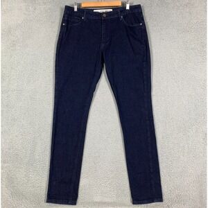 Barbell Apparel Jeans Men's 36 x 34 Blue Dark Wash Slim Straight Stretch Denim